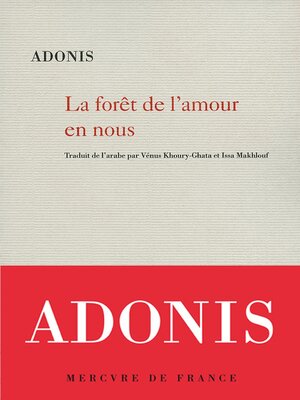 cover image of La forêt de l'amour en nous